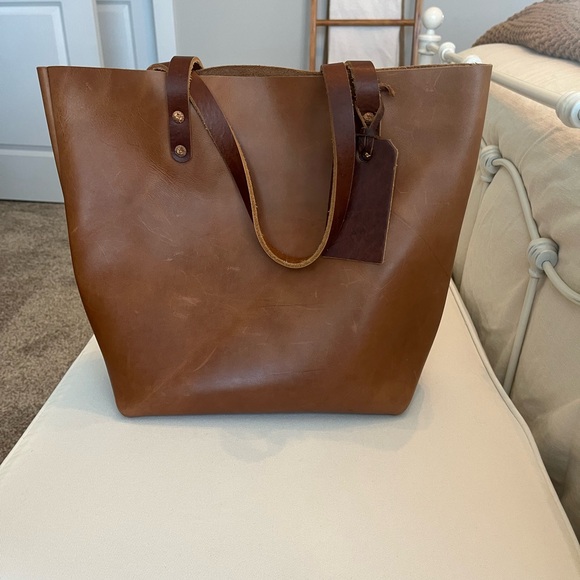 KMM & Co Cognac Tote - Picture 9 of 10